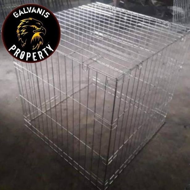 Kandang Ayam Galvanis Lipat Panjang 4 M / Kurungan Umbaran Ayam Jago Terlaris