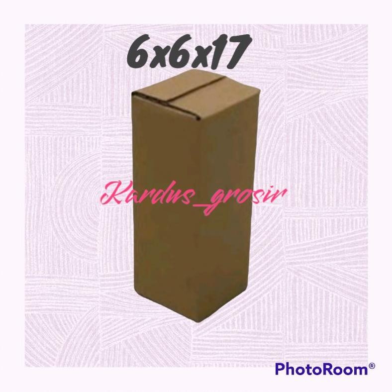 

Kardus box 6x6x17