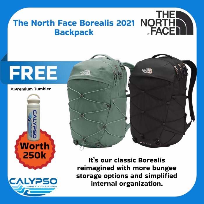 The North Face Borealis 2021 Backpack / Daypack ORIGINAL