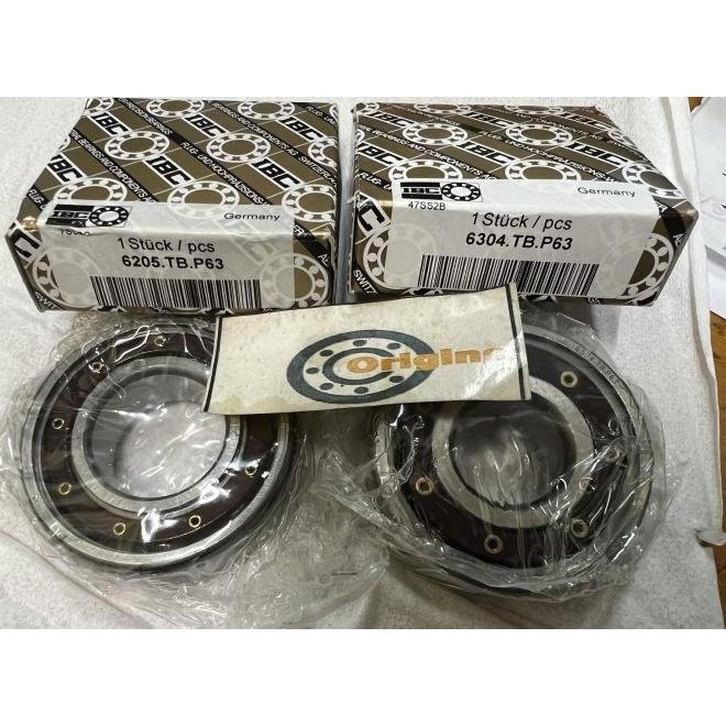 Bearing Kruk As Motor 6205 Tbp63 6304 Tbp63 Ibc Asli German