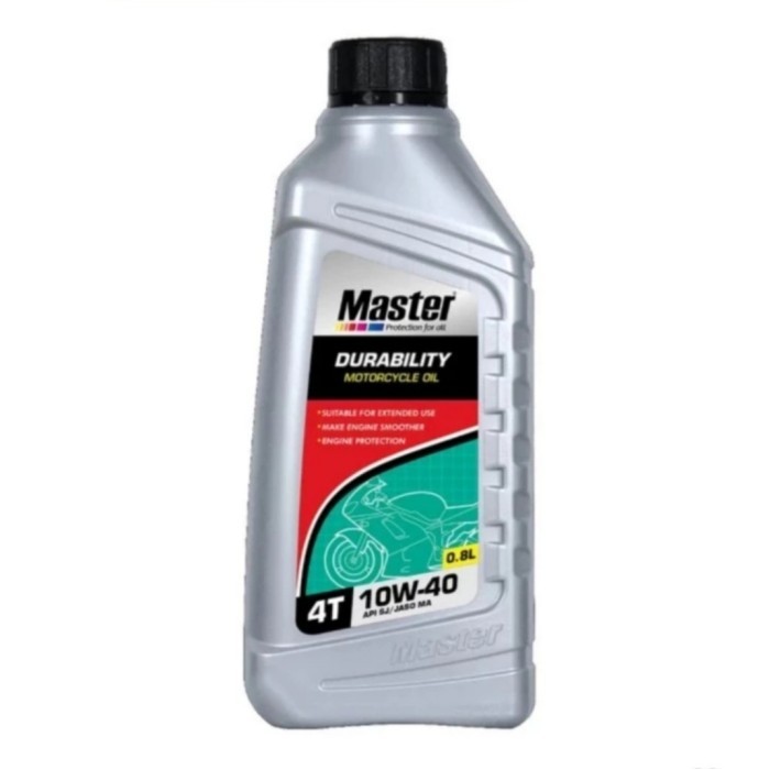 OLI MASTER 4T DURABILITY MOTORCYCLE OIL 10W40 JASO API-SJ
