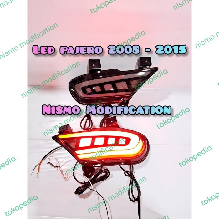 LED BUMPER PAJERO 2009 2010 2011 2012 2013 2014 2015 4 FUNCTION