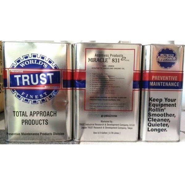 OLI TRUST 831 SAE 20W50 SEMI SYNTHETIC GALON