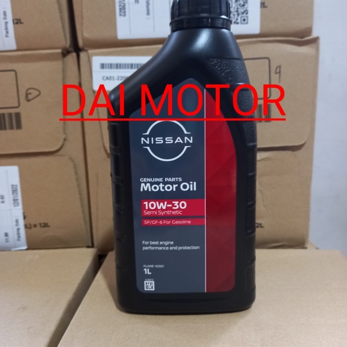 NISSAN GENUINE OIL SN 10W30 (OLI NISSAN DATSUN)