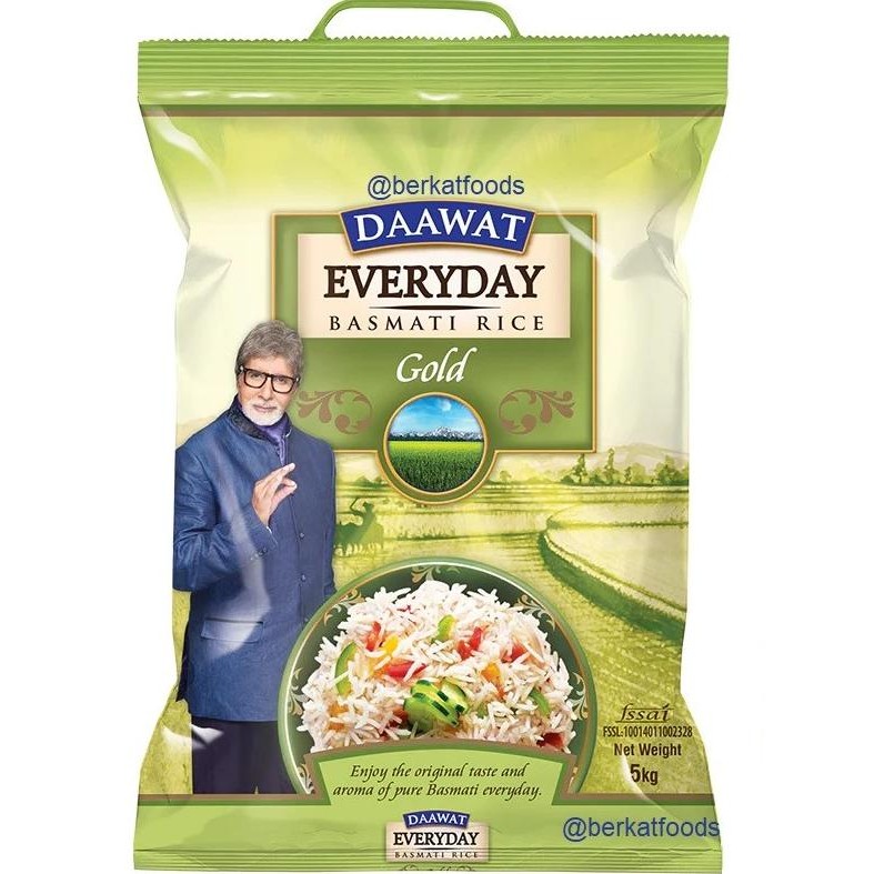 

Basmati Rice Daawat Everyday Rozana / Beras Basmaati India Kabuli 5Kg GBM