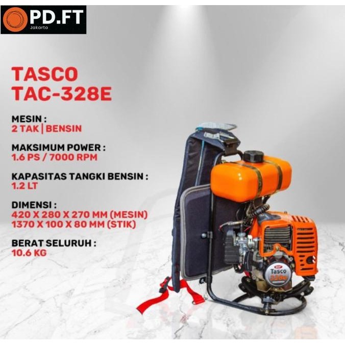 New Mesin Potong Rumput Tasco Tac 328