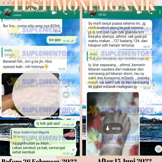 mGanik Multigrain Obat Penurun Gula Darah Kencing Manis ORIGINAL