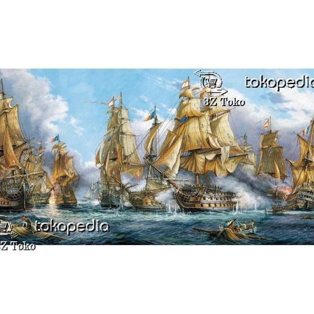 Jigsaw Puzzle: Castorland - Naval Battle - 4000 Piece