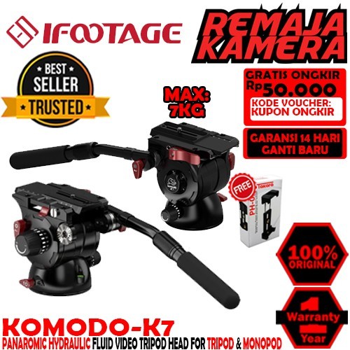 iFootage Komodo K7 Fluid Head