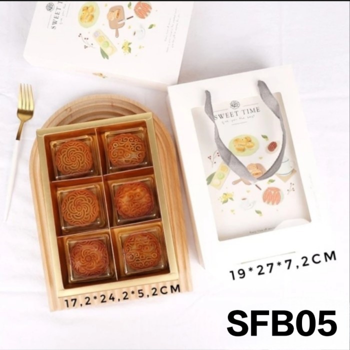 

Kotak Kue & Paperbag /Packaging Box SFB05/Box Nastar/ Kotak Cookies