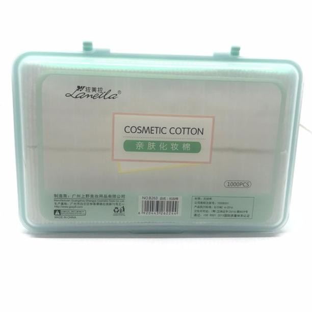 [Kapas Box] Lameila Make Up Cotton Pads Facial Soft / Kapas Pembersih