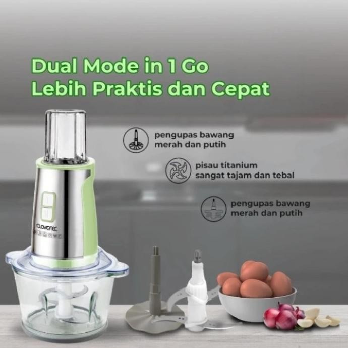 Clovertec Blender Bumbu - Multi Blender Grinder Chopper Mecoo 6 In 1 Kitrastorehan