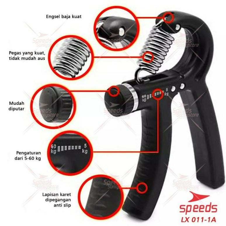 Eh76 Hand Grip Latih Otot Tangan Dan Latihan Lengan Tangan Portable Handgrip