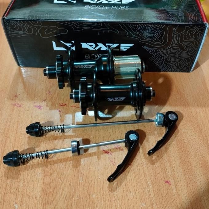 Hub Freehub 28 Hole Raze Jangkrik Sepeda Lipat Discbrake Original Htm  Ready