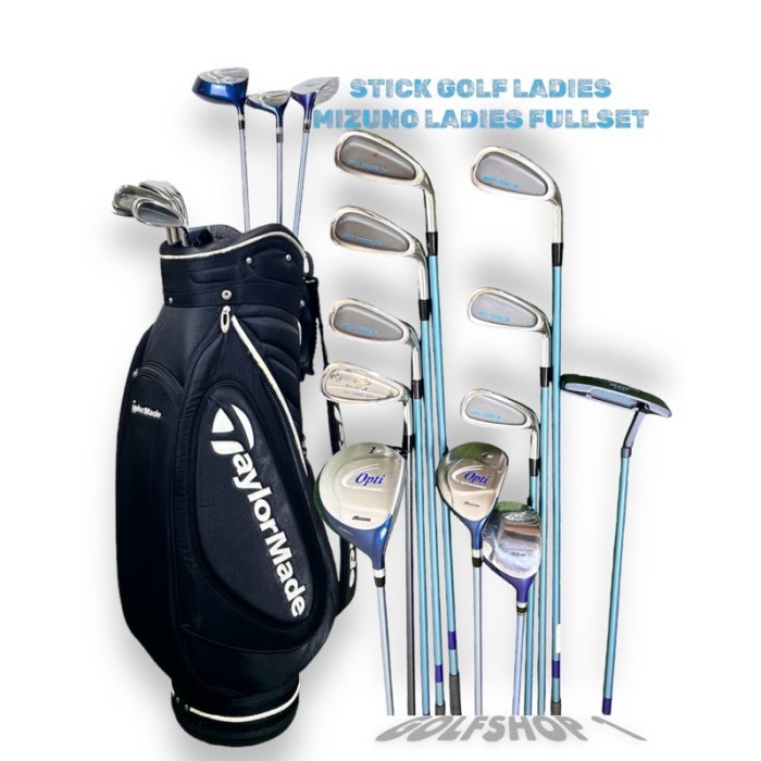 STICK GOLF MIZUNO LADIES GOLF SHAFT GRAPHITE FULLSET BAG GOLF - SET STICK GOLF LADIES SECOND