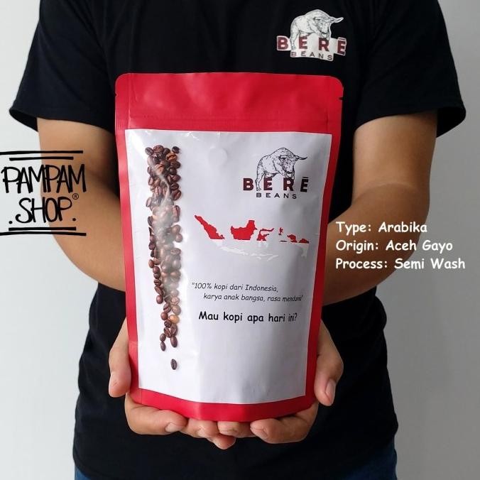 

Kopi Arabika Aceh Gayo 250 GRAM Bubuk Giling / Biji Coffee Bean Beans