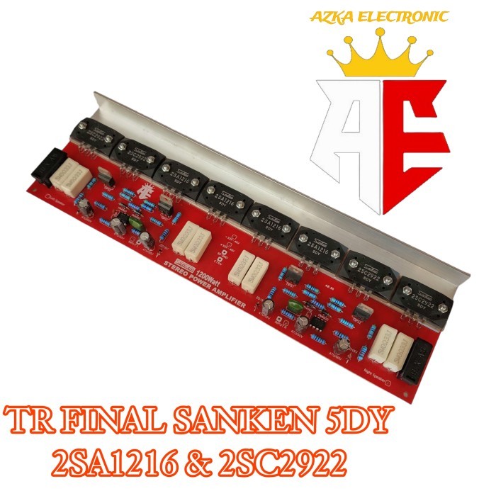 Kit Power Amplifier Sanken Stereo 1200W Plus Transistor Sanken AE-55