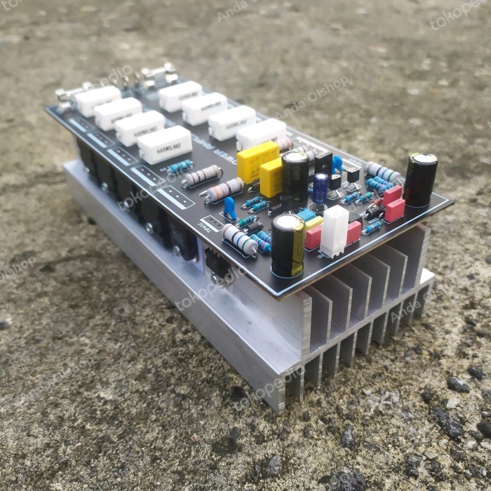 Kit Power Amplifier SOCL 506 TEF Driver Plus 4 Set Transistor Final