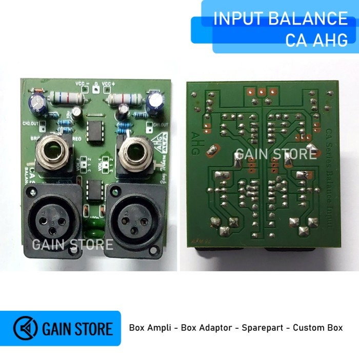 KIT BELAKANG PANEL BOX AMPLI CA 10 20 30