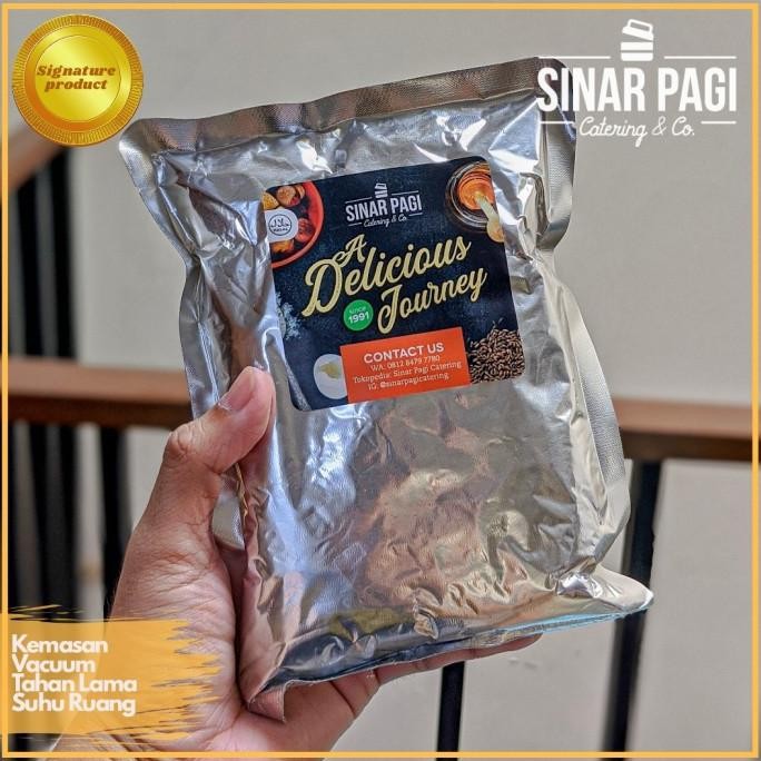 

DENDENG SAPI BALADO SINAR PAGI (Kemasan Vacuum Steril Tahan Lama)