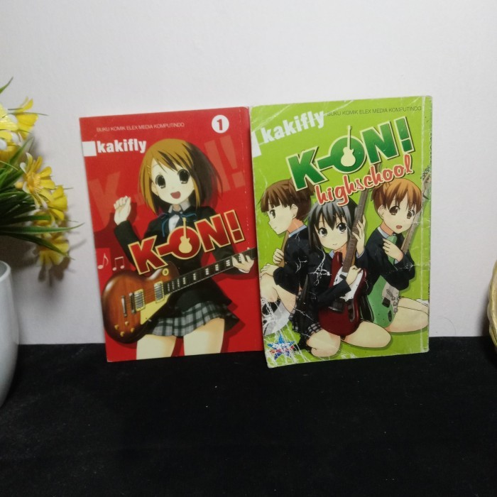 komik cabutan K-ON 3 4 Highschool College