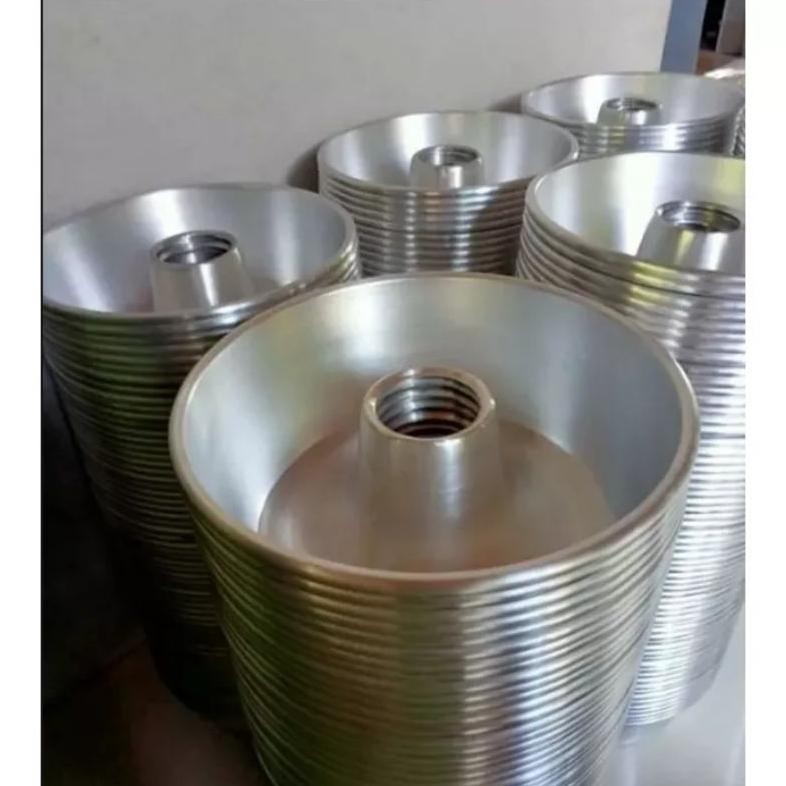 COD TERMURAH Loyang tulban press tanpa sambungan 14 16 18 20 22 24cm loyang bolu tebal ||