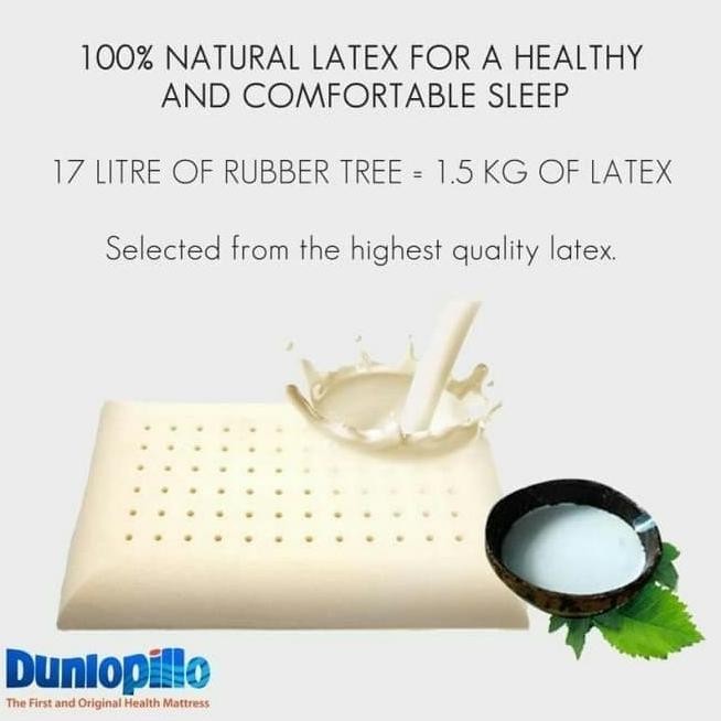 Dunlopillo Pincore Latex Pillow | Bantal Latex