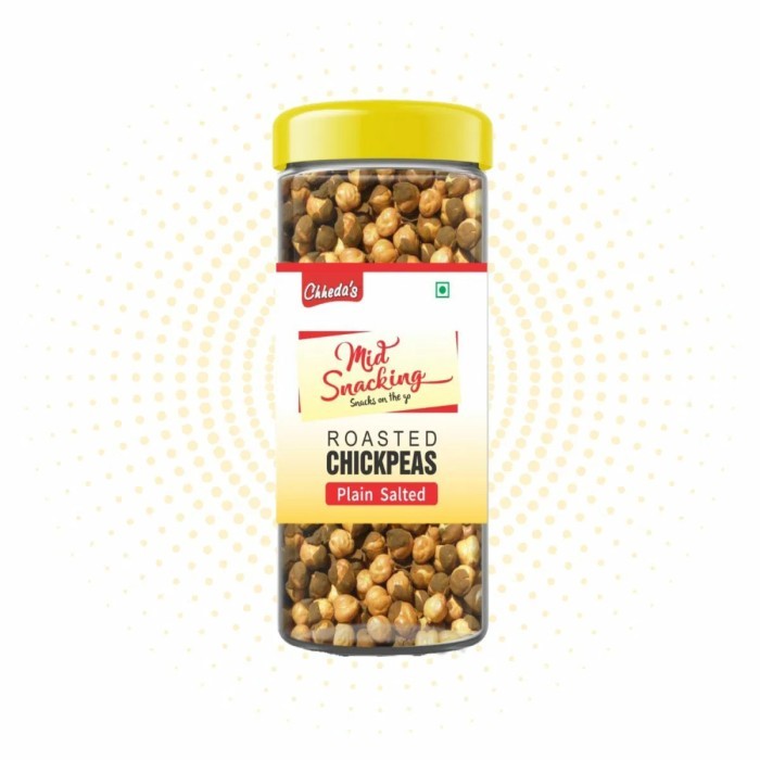 

best seller] CHHEDA'S ROASTED CHANA PLAIN SALTED 200 GM