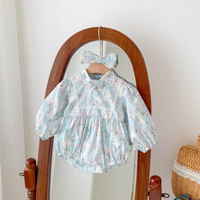 Jumper Bayi Baru Lahir / Baju Bayi Newborn / Jumpsuit Bayi Perempuan H24M