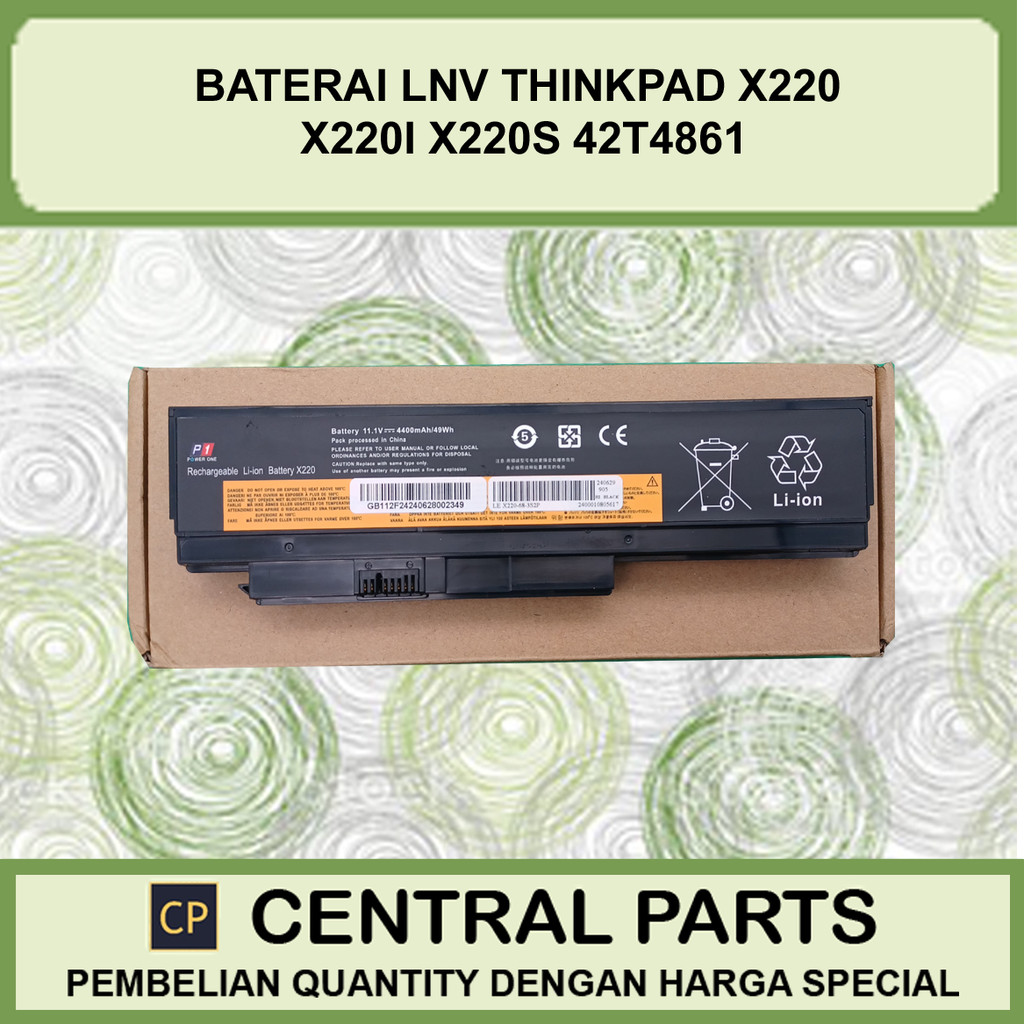 Baterai LNV Thinkpad x220 x220i x220s