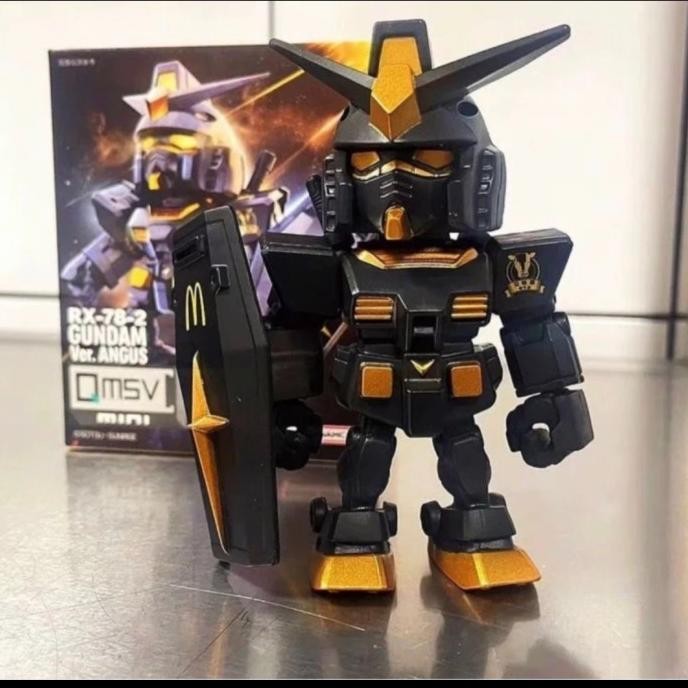 TERBARU QMSV MINI SD GUNDAM MCDONALDS EXCLUSIVE RX-78-2 VER. ANGUS MCD 