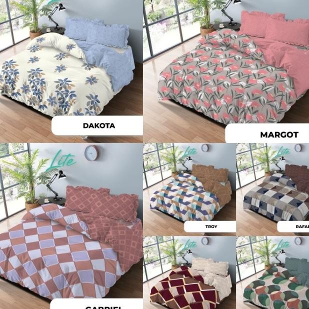 Kintakun Lite - Bed Cover Set King 180X200, Pilihan