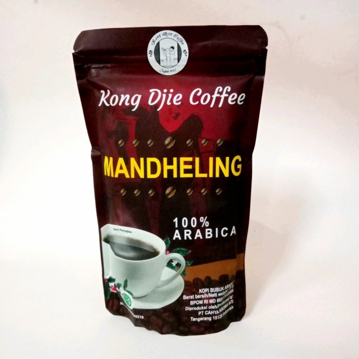 

Bya - Kong Djie Coffe Mandheling 100% Arabica 200 Gr