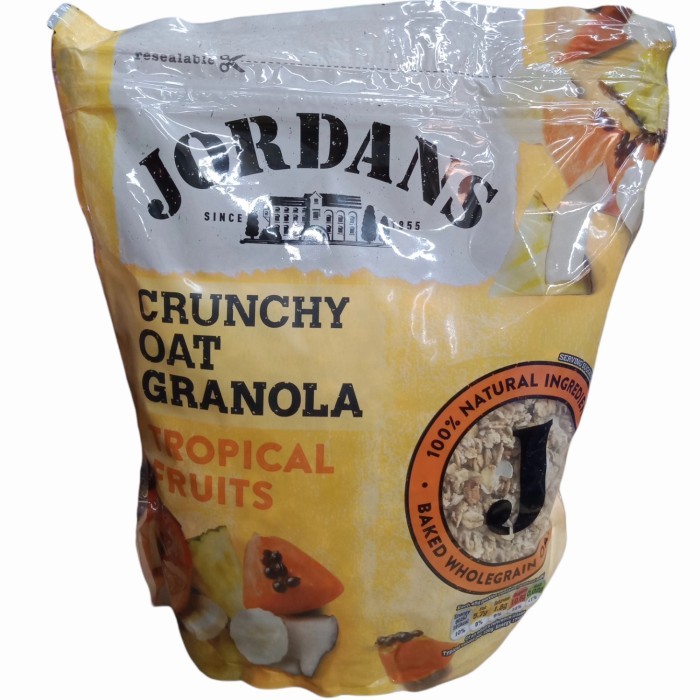 

Bya - Jordans Crunchy Oat Granola Tropical Fruits 750 Gr
