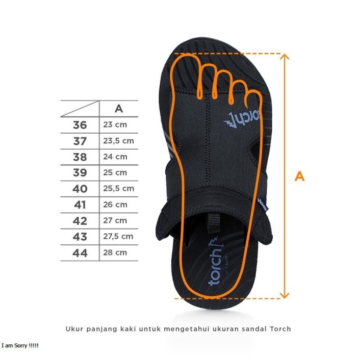 Limited Sandal Travel Casual Torch Arrafa / Sandal Pria / Sandal Umroh Haji