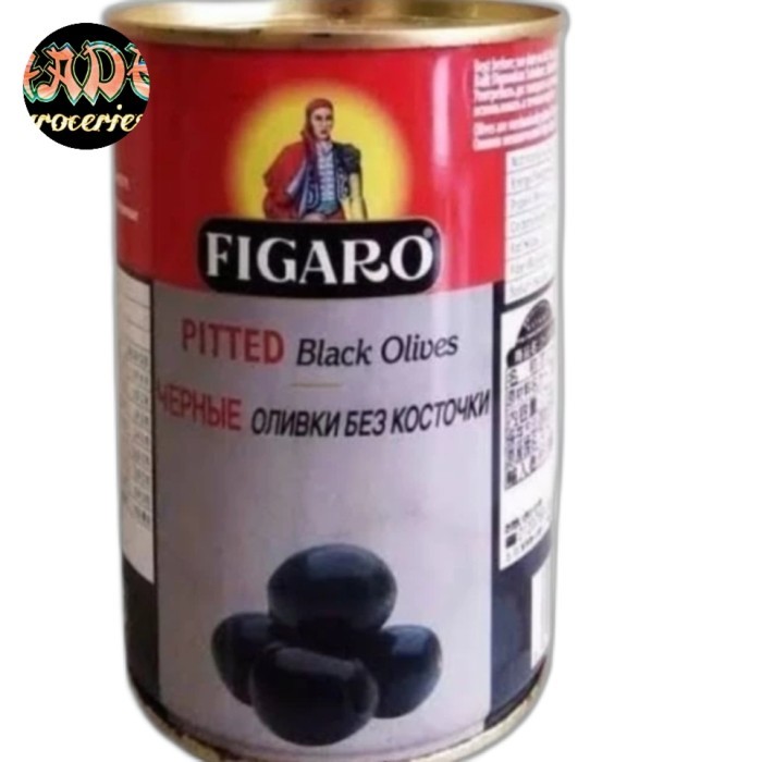 

Bya - Black Olive Figaro 400Gr Pitted