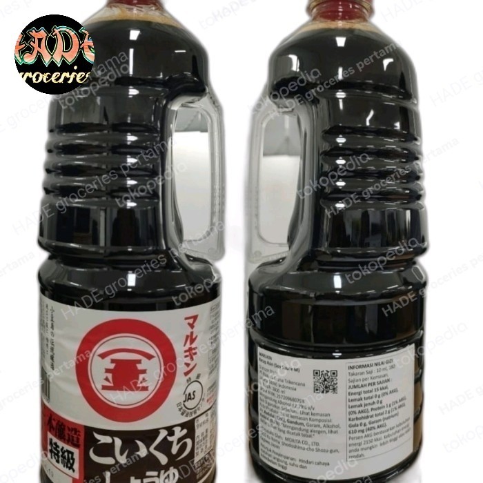 

Bya - Soy Sauce Marukin 1,8Lt Soyu Saos Original Japan Cocok Jga Maskan Indo