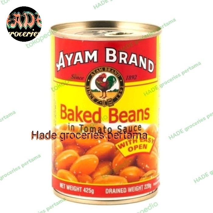 

Bya - Baked Beans Ayam Brand 425Gr In Tomato Sauce
