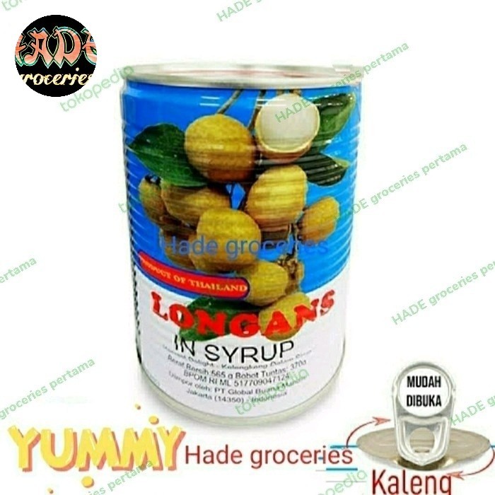 

Bya - Longans Can In Syrup 565Gr Lengkeng Kaleng Thailand