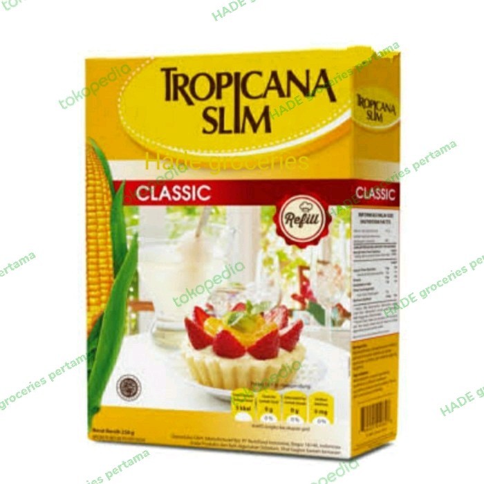 

Bya - Tropicana Slim Sweetener Classic 500Gr Refil