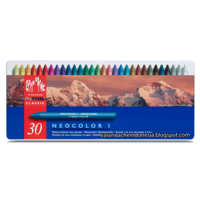 

CRAYON CARANDACHE NEOCOLOR I 30W PERLENGKAPAN GAMBAR