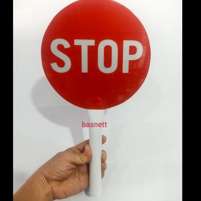 

RAMBU STOP DIAMETER 20 CM PAPAN STOP RAMBU LALU LINTAS STOP PLANG AS01