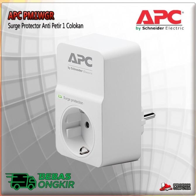 APC Surge Protector APC PM1WGR PM1W-GR Colokan Anti Petir