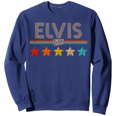 Elvis Kaos Nama Elvis Hadiah Ulang Tahun Kaos Sweatshirt Elvis |VApiCfLV|