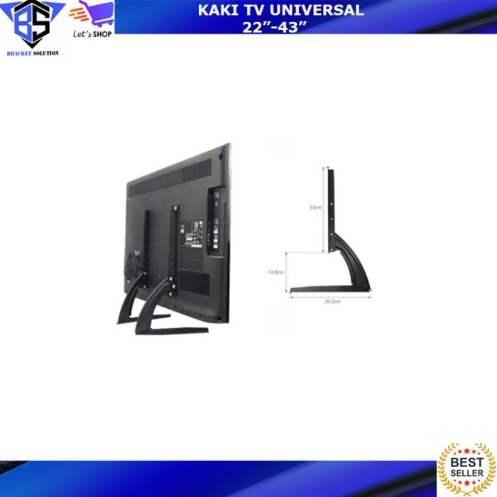 Terbaru Bracket / Breket / Brecket Tv, Stand Kaki Tv Led 24" Sampai 65" Inch