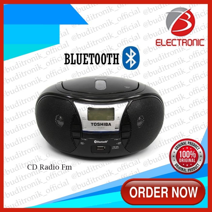 Cuci Gudang Mini Compo Toshiba Ty-Cwu20 Portable Usb Radio Bluetooth