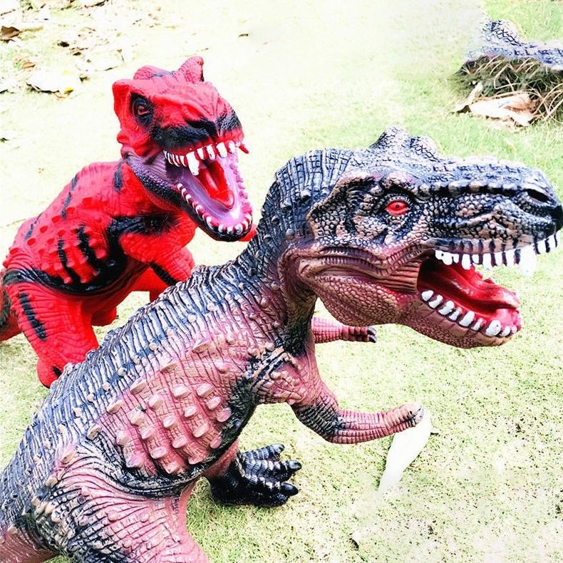 Baru mainan dinosaurus bersuara /karet mainan dinosaurus besar / dinosaurus karet / boneka dinosauru
