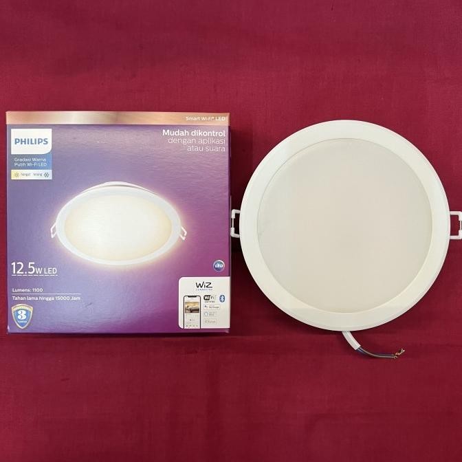 Lampu Downlight Panel Led Smart Wifi 12,5W Philips  Ready