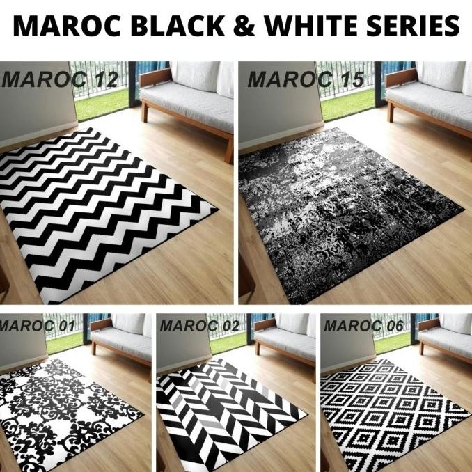 KARPET MAROC 160X210 MONOKROM