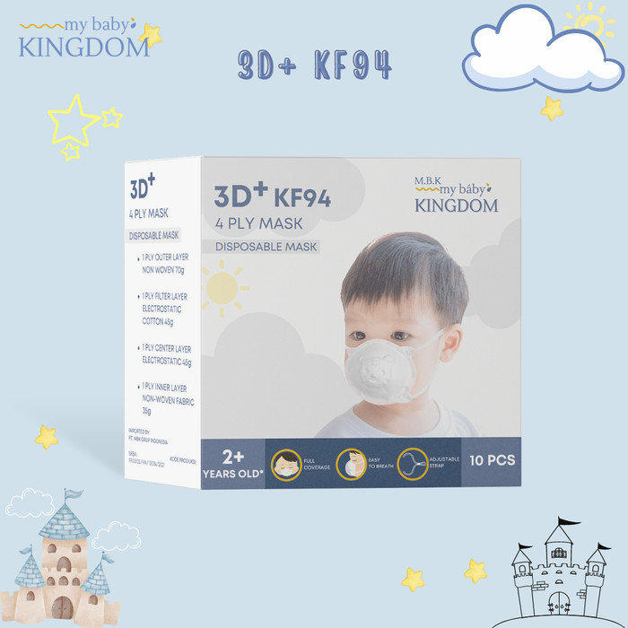 Termurah Masker Anak / Masker Bayi Kf94 3D+